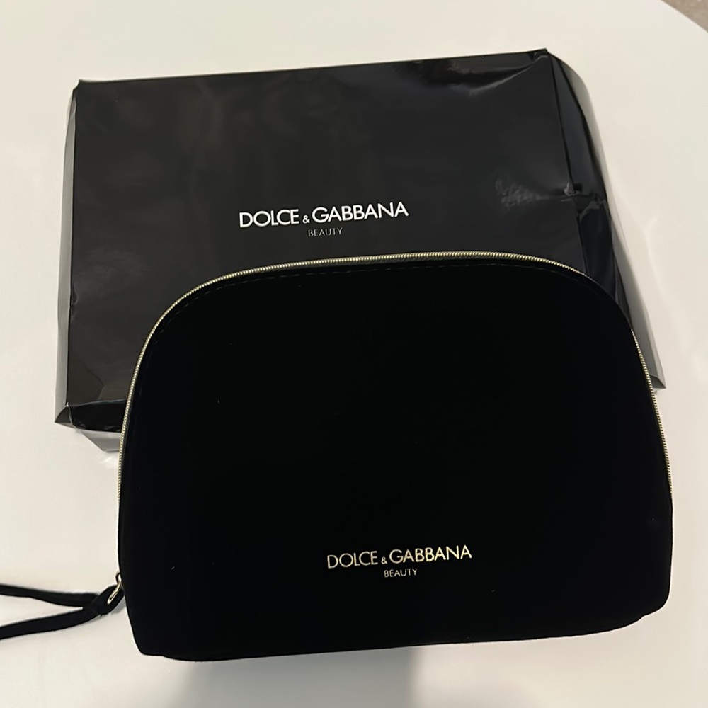New Dolce & Gabbana Black Velvet Case